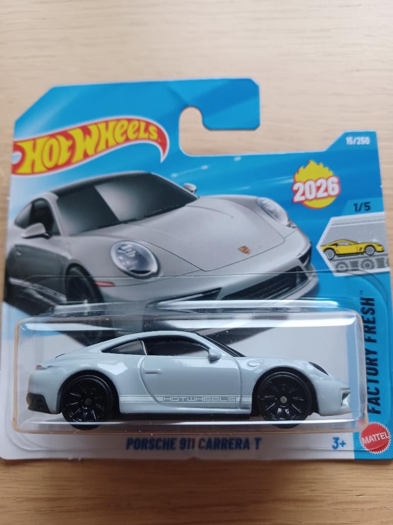 Hot Wheels Porsche 911 Carrera T, Verzenden, Nieuw, Auto