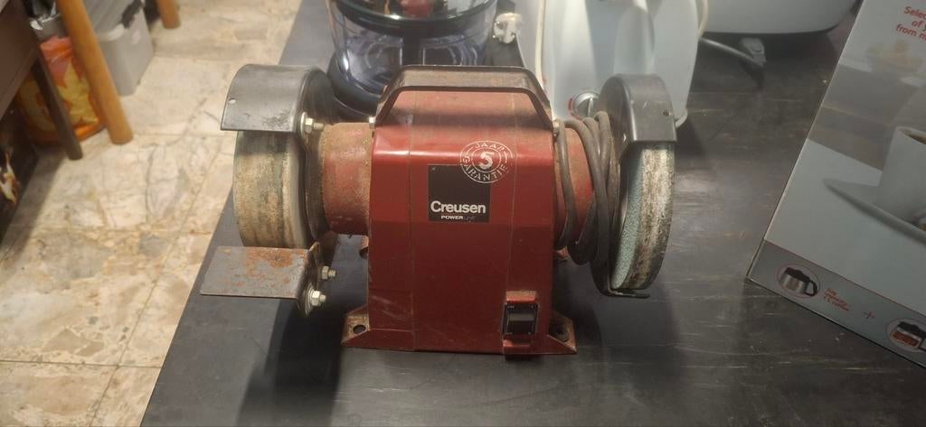 Creuse power line slijpmachine, Ophalen