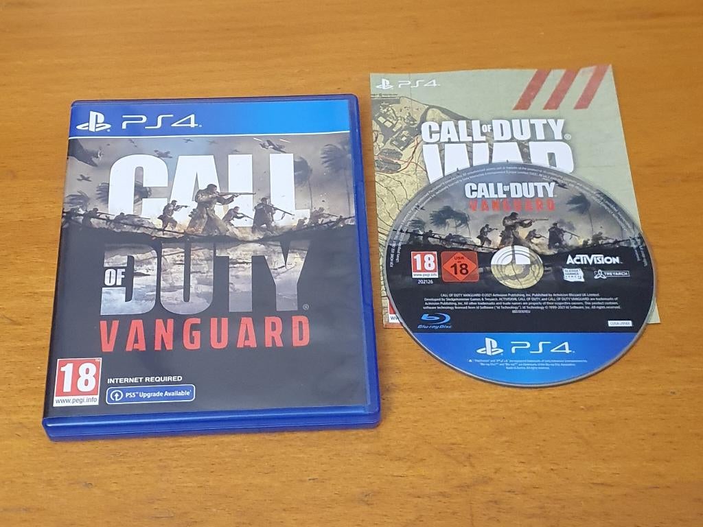 PS4 | Call of Duty VANGUARD, Spelcomputers en Games, Games | Sony PlayStation 4, Gebruikt, Shooter, 3 spelers of meer, Vanaf 18 jaar