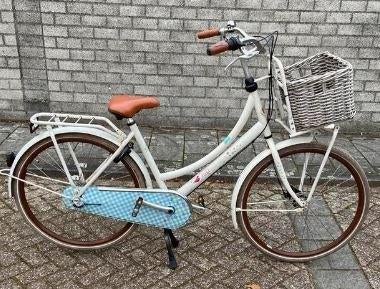 Prinsesje fiets Cortina lief meisjesfiets / damesfiets wit, Fietsen en Brommers, Fietsen | Meisjes, Gebruikt, 26 inch of meer