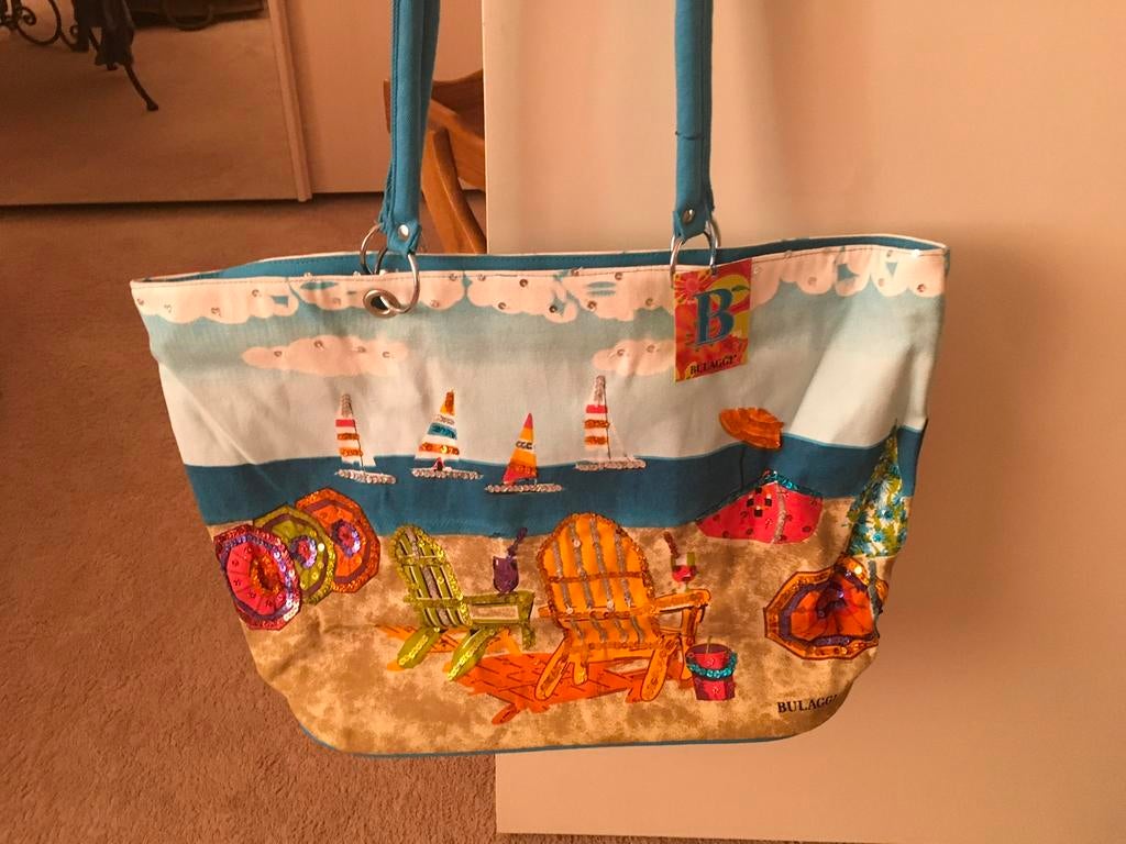 Te koop splinternieuwe strandtas van Bullagi, Ophalen of Verzenden, Nieuw, Overige kleuren, 30 cm of meer