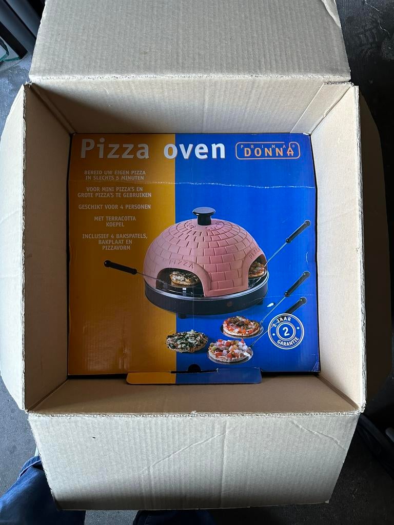Prima Donna Pizza oven, Ophalen, Gebruikt