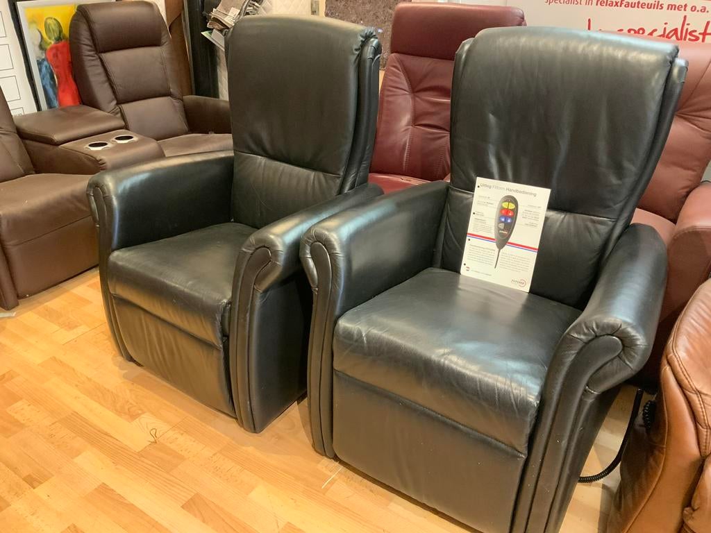 Relaxfauteuil met sta - op functie, Ophalen of Verzenden, Zo goed als nieuw, 75 tot 100 cm, 50 tot 75 cm