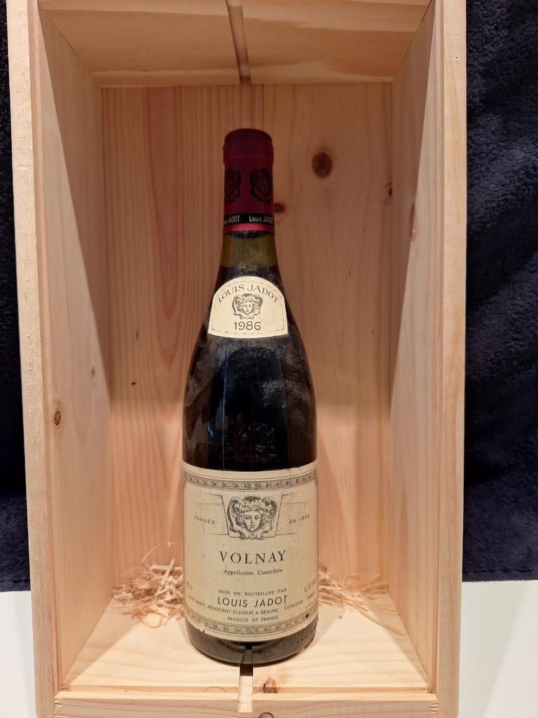 Louis Jadot Volnay 1986 - Vintage Rode Wijn, Gebruikt, Frankrijk, Ophalen of Verzenden, Rode wijn