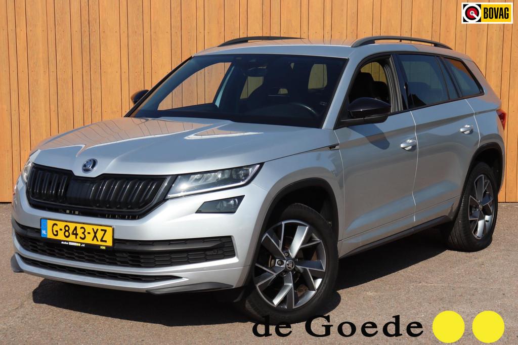 Skoda Kodiaq 1.5 TSI Sportline Business org NL el.klep stoel, 12 maanden, 4 cilinders, 1481 kg, Origineel Nederlands