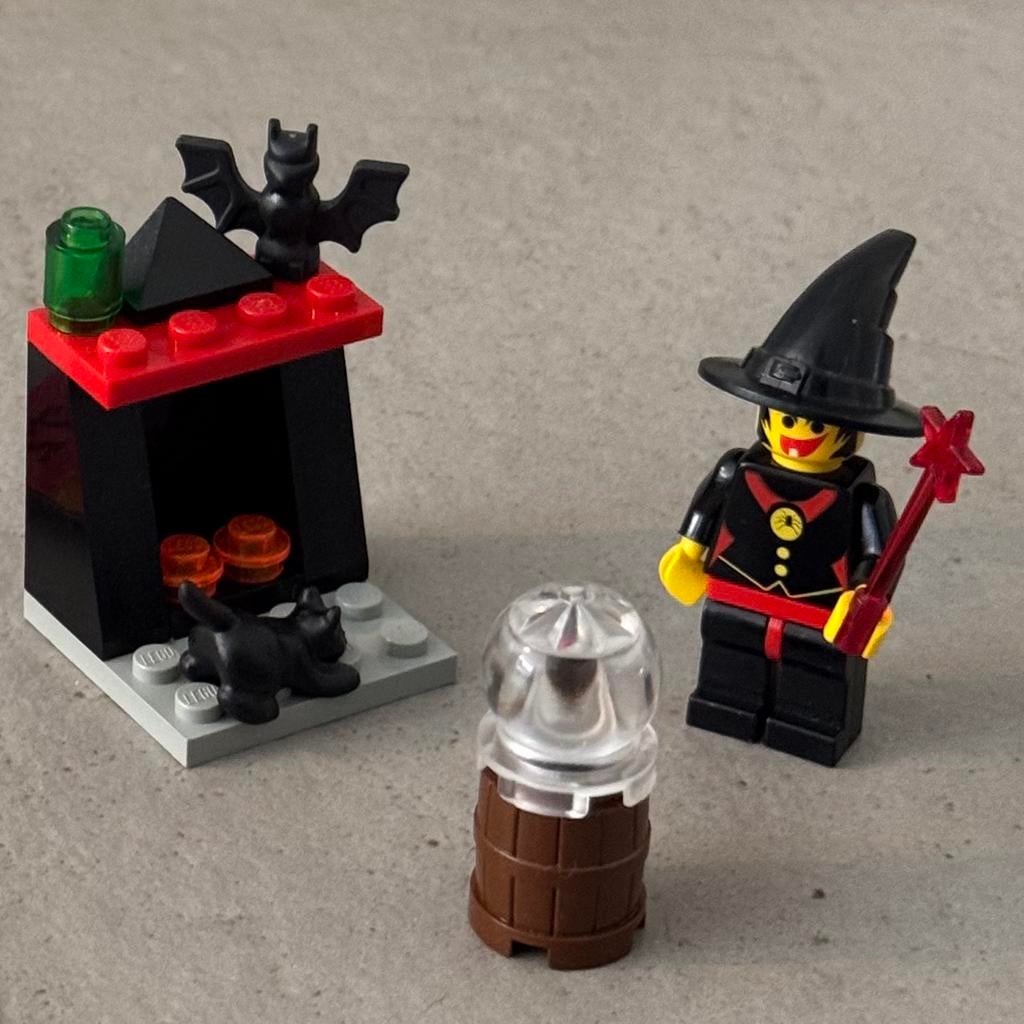 Vintage LEGO System 2872 Witch's Fireplace, Kinderen en Baby's, Speelgoed | Duplo en Lego, Ophalen of Verzenden, Gebruikt, Complete set