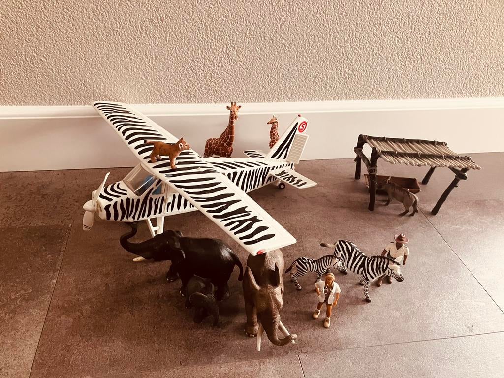 Schleich dieren wild life, Ophalen of Verzenden, Zo goed als nieuw, Wild dier, Beeldje of Figuurtje