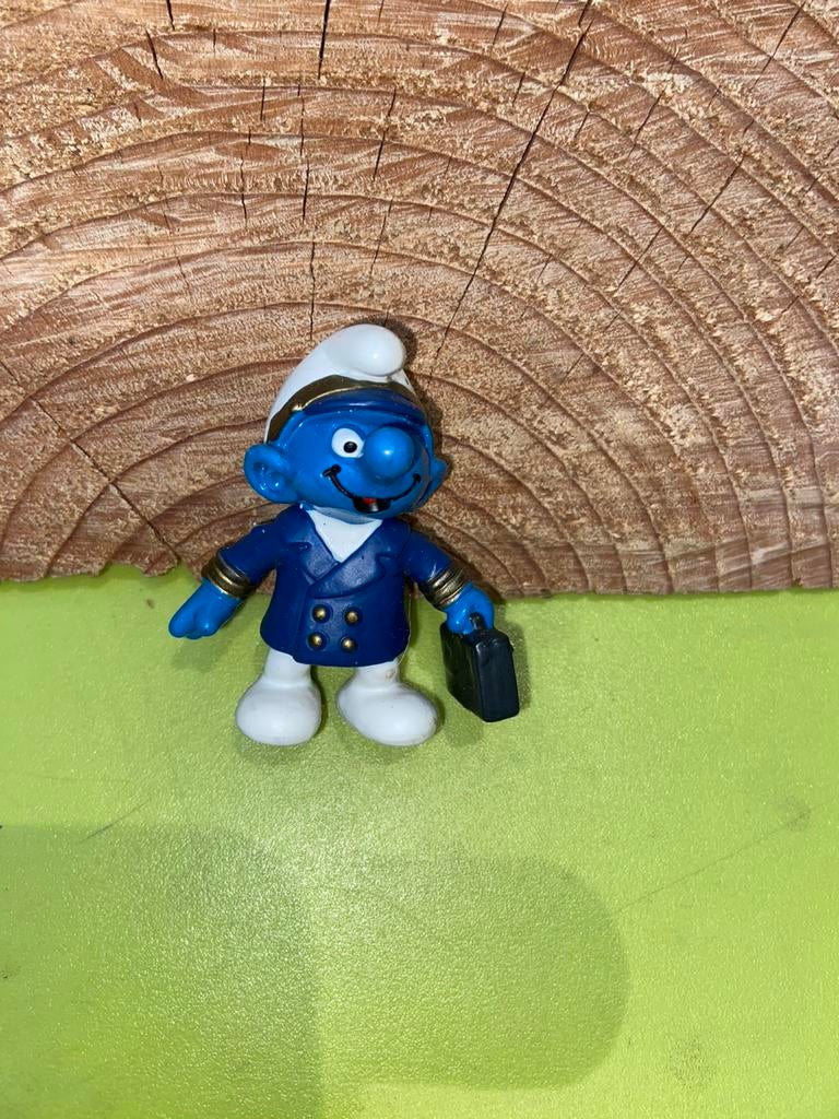 Smurfen piloot smurf, Ophalen of Verzenden, Zo goed als nieuw, Verschillende Smurfen