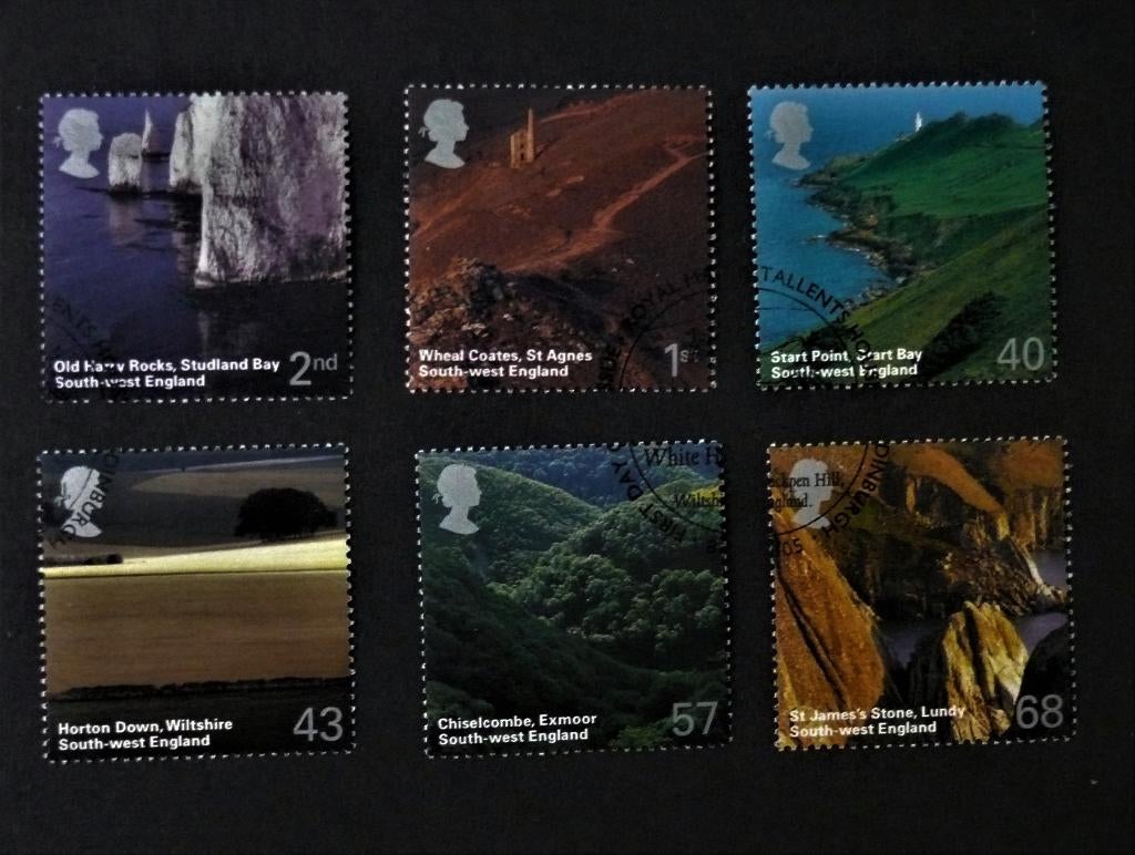UK / Engeland 2005 Landschappen Zuidwest Engeland, Verzenden, Gestempeld