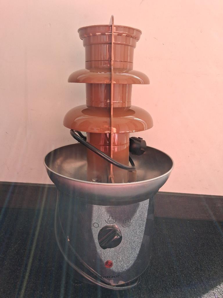 Dubbele Chocoladefontein Silvercrest, Ophalen, 3 kookzones of minder, Zo goed als nieuw, Vrijstaand