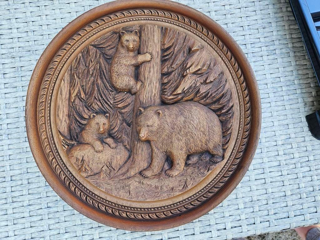 Houtsnijwerk, Ophalen