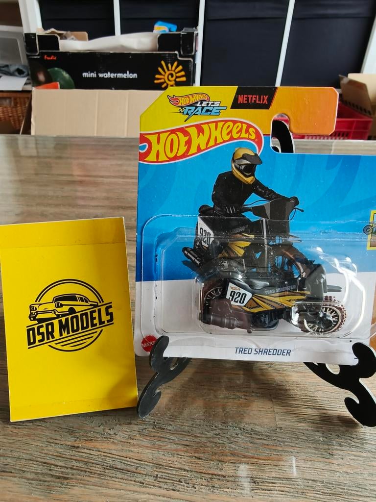 Hotwheels tred shredder, S, Auto, R, Nieuw