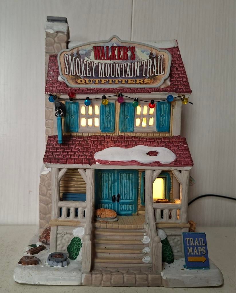 Lemax: Walkers Smokey Mountin Trail., Ophalen of Verzenden