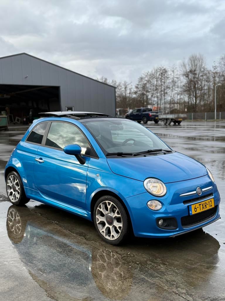 Fiat 500 Cruise | Pano | Stoelverwarming | Zuinig | 2014 |, Auto's, Voorwielaandrijving, Metallic lak, 905 kg, Origineel Nederlands