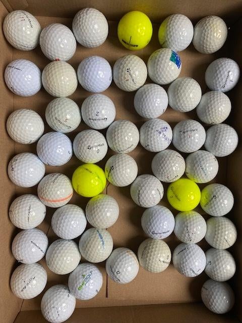 Golfballen; 50 lakeballs Taylormade, Ophalen of Verzenden, Gebruikt, Bal(len)