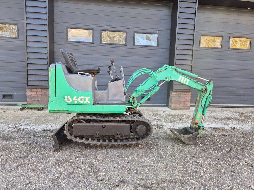 IHI IS4GX minigraver, Ophalen, Graafmachine