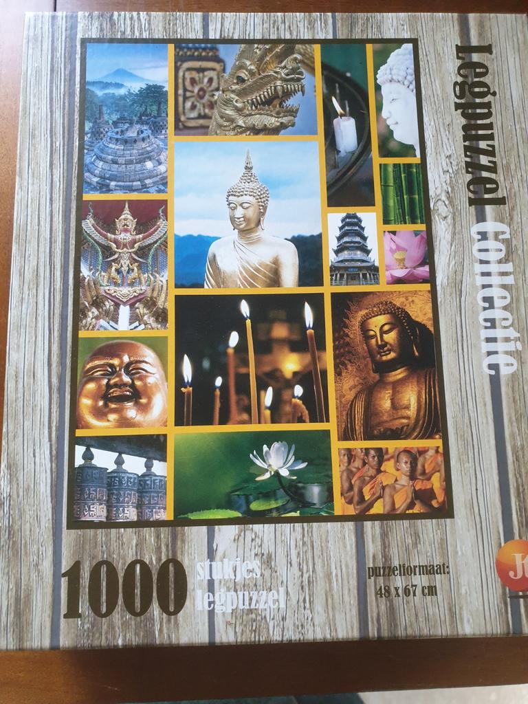 Puzzel 1000 stukjes compleet, Ophalen of Verzenden, 500 t/m 1500 stukjes, Zo goed als nieuw