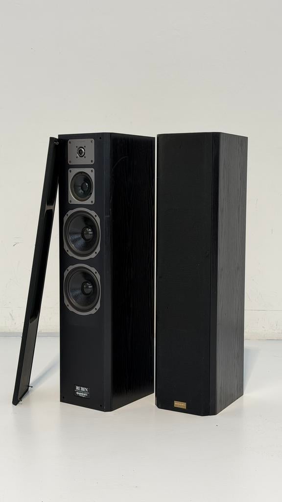 Quadral Ruben Phonoloque E speakers, Subwoofer, Zo goed als nieuw, 120 watt of meer, Ophalen