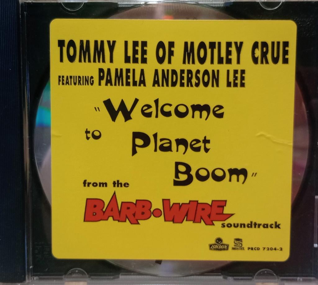 Tommy Lee +  Pamela Anderson - Welcome To Planet Boom, 1 single, Ophalen of Verzenden, Zo goed als nieuw, Pop