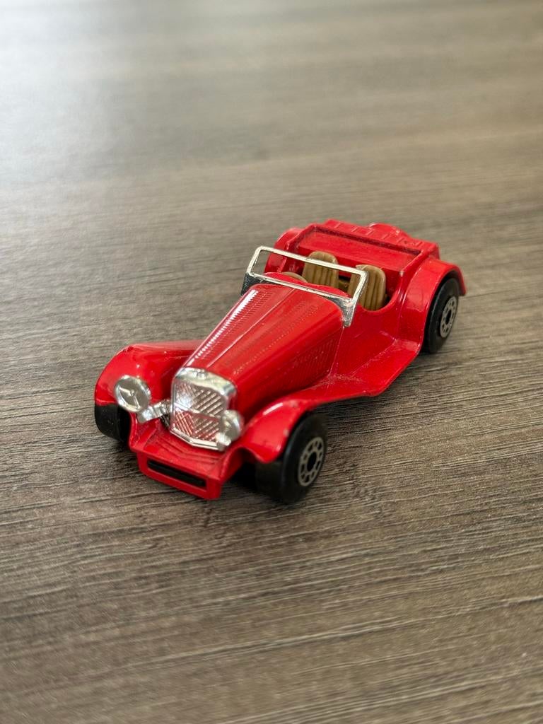 Matchbox Jaguar SS100 1982 - Schaal 1:50, Ophalen of Verzenden, Gebruikt, Auto, Matchbox