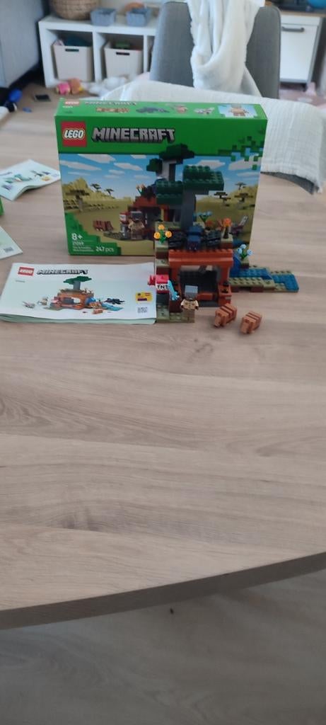 Lego Minecraft The armadillo mine expedition 21269, Ophalen of Verzenden, Zo goed als nieuw