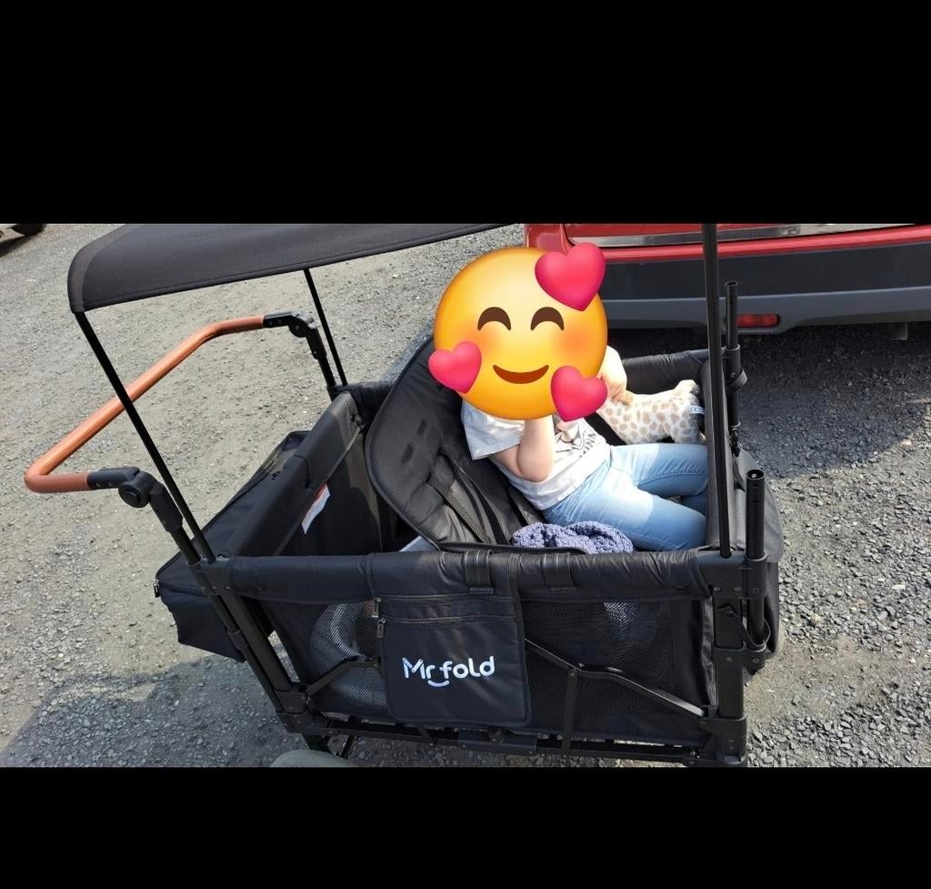 Mr Fold bolderkar voor 4 kinderen - Lichte gebruikerssporen, Ophalen