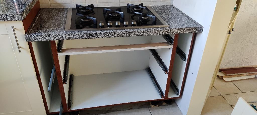 AEG gaskookplaat inbouw - 5 pitten, Witgoed en Apparatuur, Kookplaten, Gebruikt, Ophalen of Verzenden, Inbouw, Gas