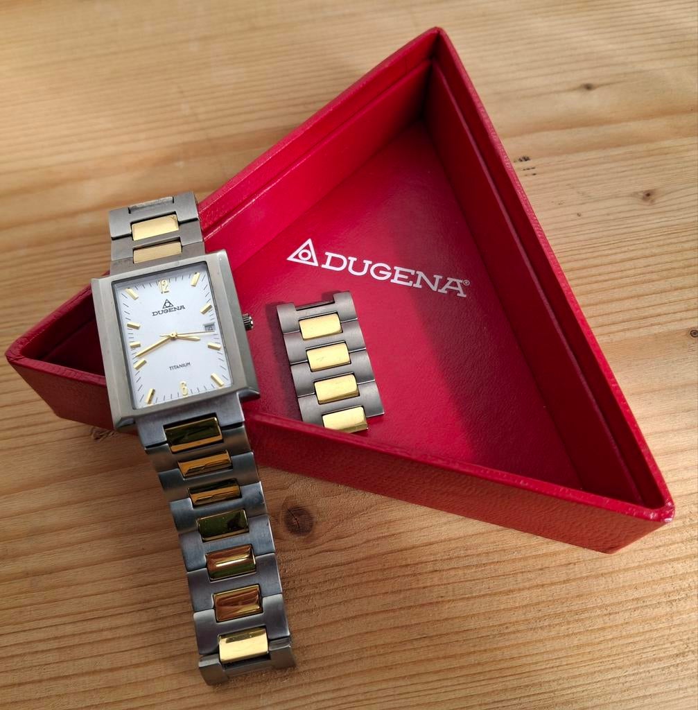 DUGENA titanium/gold model tank, Ophalen of Verzenden, Zo goed als nieuw, Overige merken