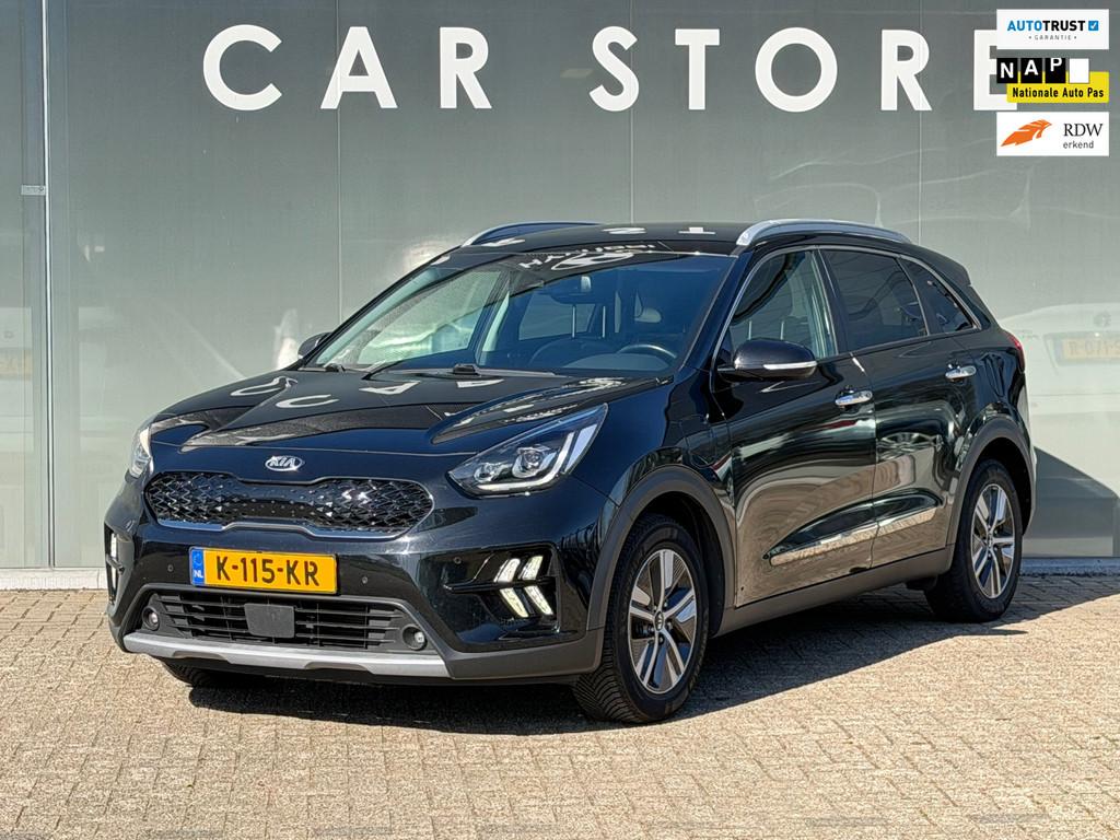 Kia Niro 1.6 GDi PHEV DynamicPlusLine 1E EIGENAAR, Auto's, Kia, 8 kWh, Gebruikt, Zwart, Bedrijf