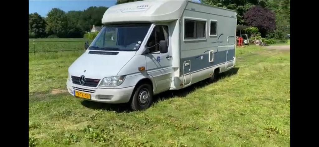 Mercedes Sprinter Rimor 645 camper, Caravans en Kamperen, Campers, Standaard zit, Alkoof, Dakluik, Mercedes-Benz