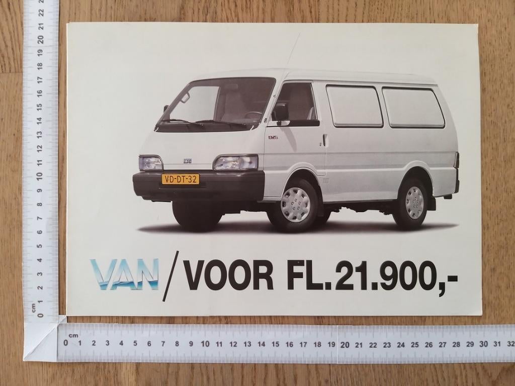 Kia Besta folder 1994, Ophalen of Verzenden, Gelezen, Overige merken