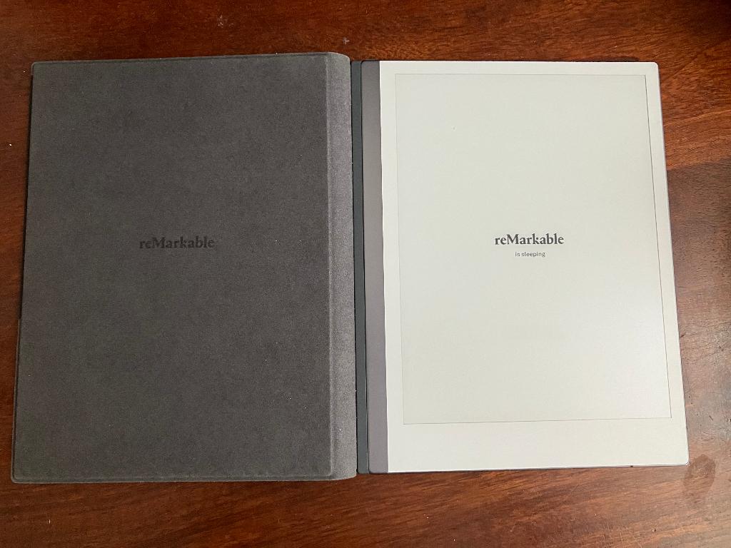 Remarkable 2+ Black Cover, Ophalen of Verzenden, Multi-touch, Zo goed als nieuw, Remarkable II