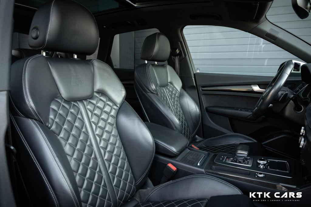 Audi SQ5 3.0 TFSI SQ5 ABT Quattro Pano|Sfeer|HuD|B&O|Memory|, Auto's, Volkswagen, Automaat, Gebruikt, 2995 cc, Zwart