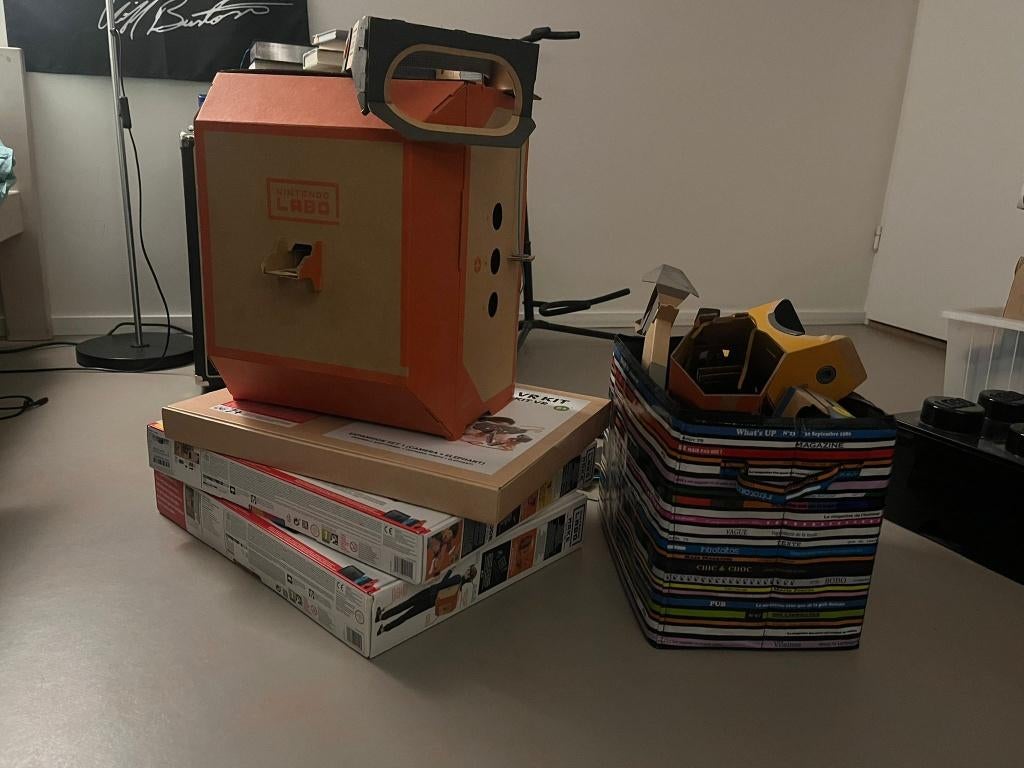 Nintendo LABO Robot + VR + VR expansion, Spelcomputers en Games, Games | Nintendo Switch, Ophalen, Overige genres, 1 speler, Virtual Reality