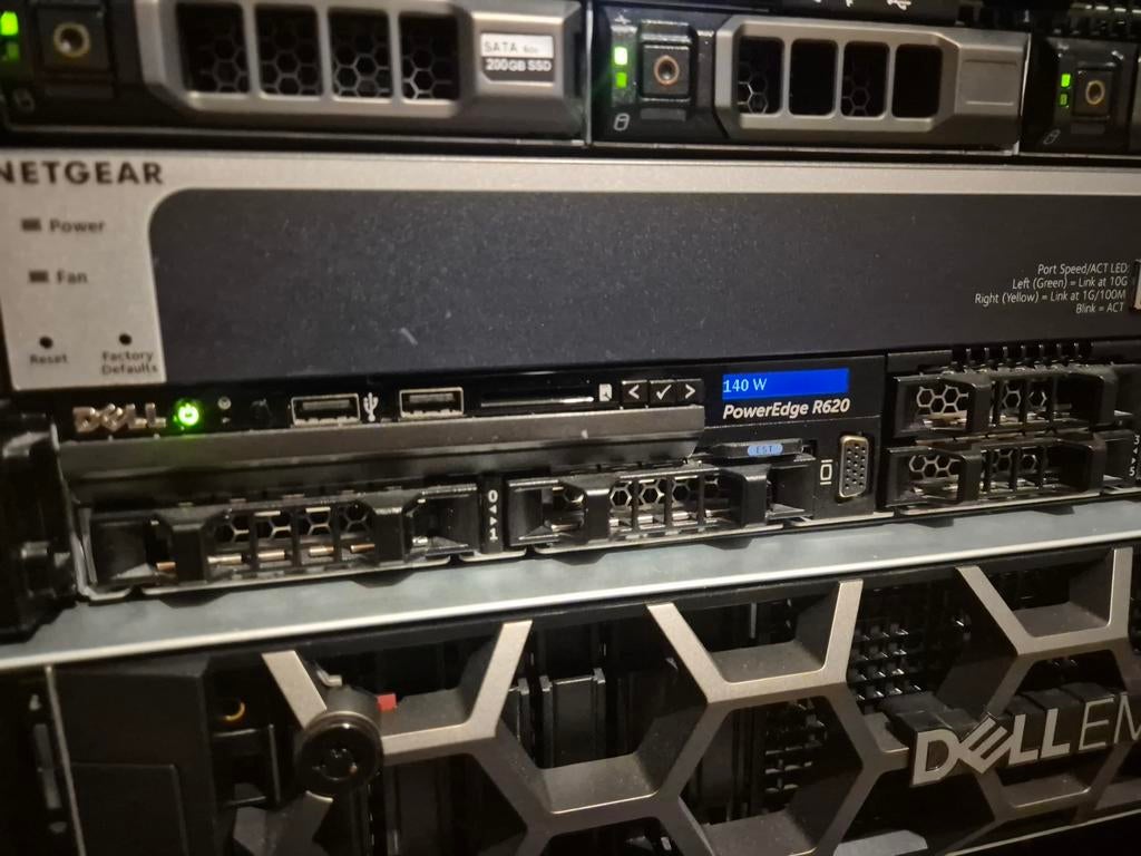 Dell PowerEdge R620 Server | 32 Threads | 96 GB RAM, Computers en Software, Servers, Ophalen, Gebruikt