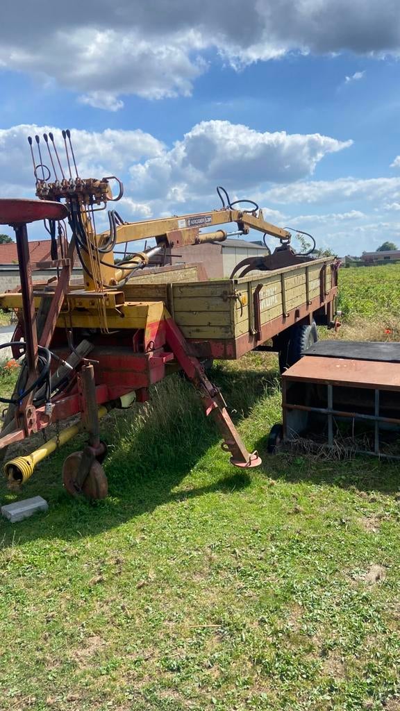 Uitrijwagen mestspreider, Doe-het-zelf en Verbouw, Transportwagens, Ophalen