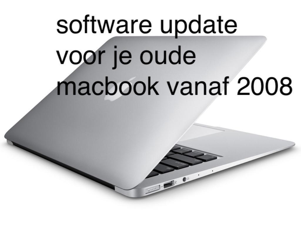 software update voor alle u oude apple vanaf 2008, Computers en Software, Besturingssoftware, Ophalen of Verzenden, Nieuw
