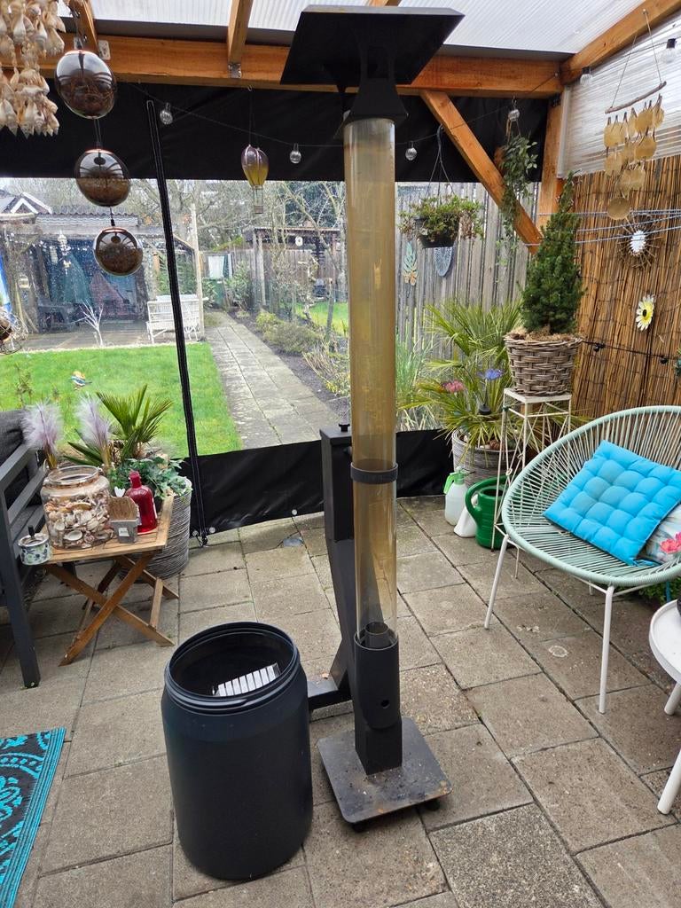 Goed werkende pelletkachel inclusief korrels, Ophalen of Verzenden