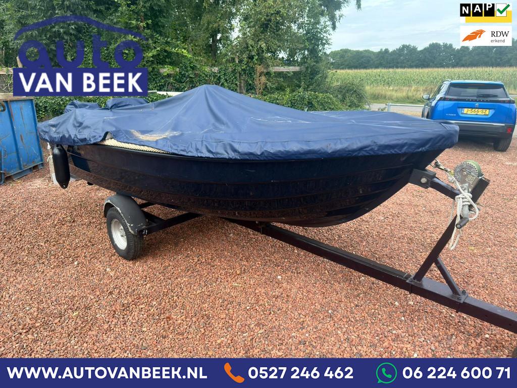 Kruger Mercury Kurger Boat 890|8p Mercury VAARKLAAR!, Lederen bekleding, 8 pk, Gebruikt, Overige modellen