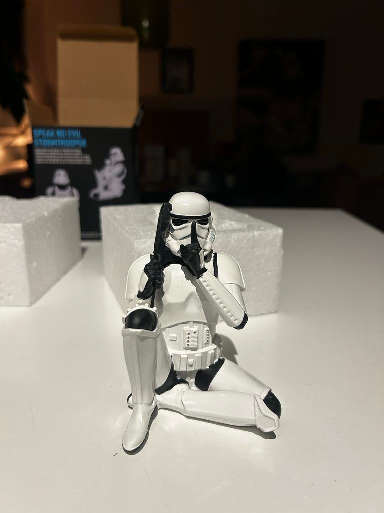 Stormtrooper "Speak No Evil" Beeldje - Collectors Item, Ophalen of Verzenden, Nieuw