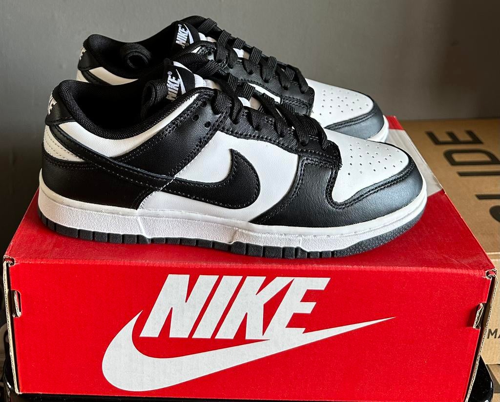 Nike Dunk Retro Low Black White 38.5, Overige kleuren, Nieuw, Ophalen of Verzenden, Sneakers of Gympen