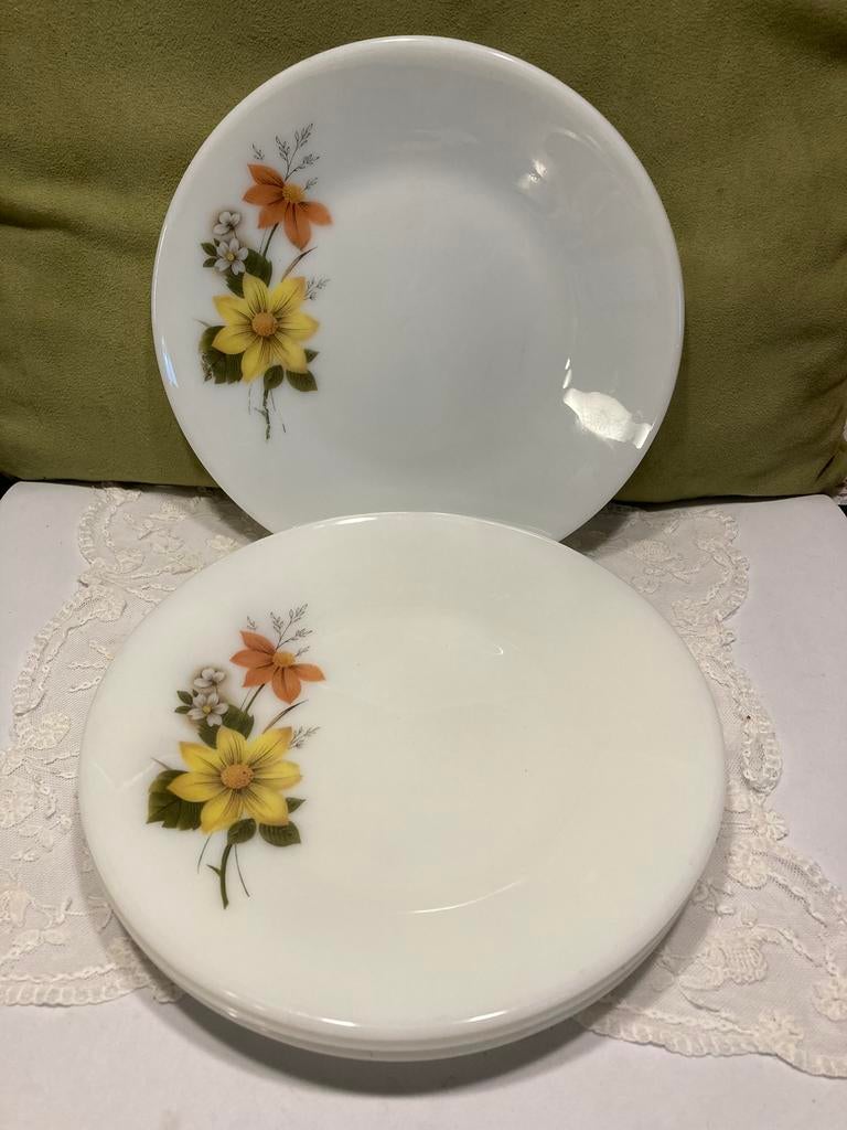 Vintage Arcopal bord (310823), Huis en Inrichting, Gebruikt, Ophalen of Verzenden, Glas, Bord(en)