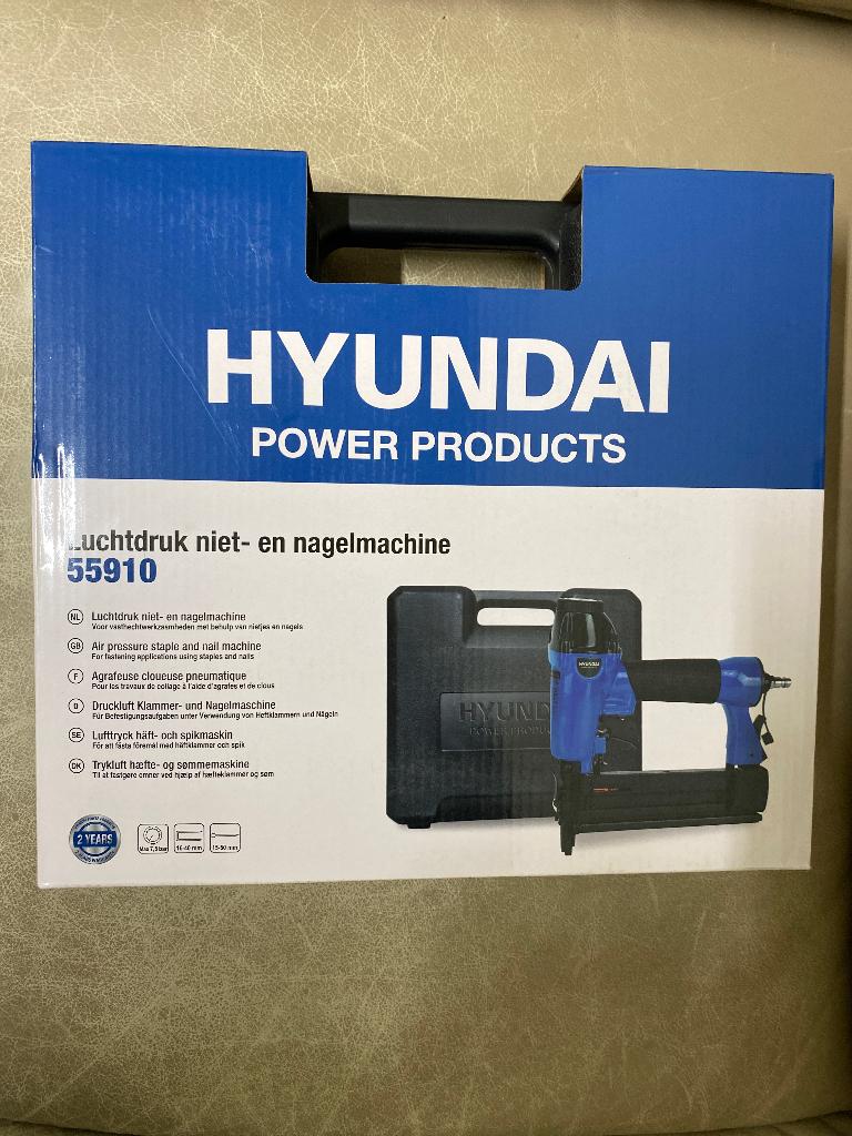 Luchtdruk niet- en nagel machine, Doe-het-zelf en Verbouw, Ophalen of Verzenden, Nieuw
