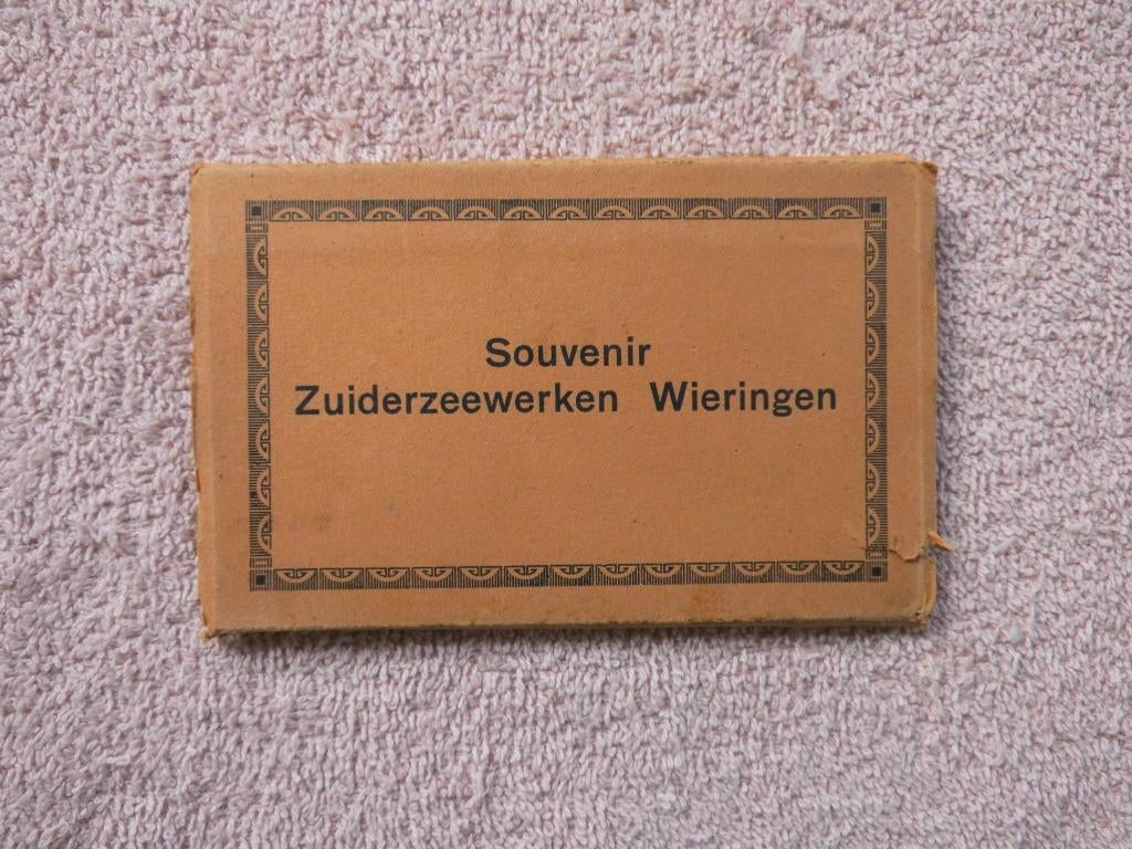 Souvenir Zuiderzeewerken Wieringen, Ophalen of Verzenden, Voor 1920, Ongelopen, Noord-Holland