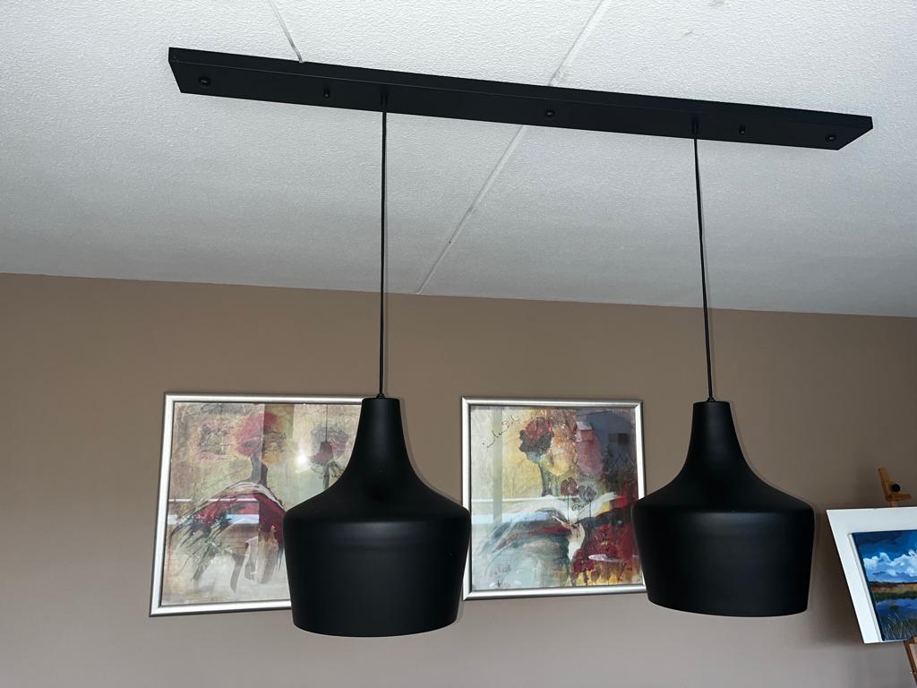 2 x hanglamp Wattson (van Sohome), Ophalen, Zo goed als nieuw, Metaal, Minder dan 50 cm