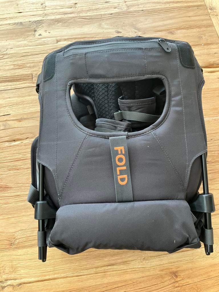 Schouderdrager minimeis grijs, Kinderen en Baby's, Babydragers en Draagdoeken, Ophalen of Verzenden, Zo goed als nieuw, Draagzak