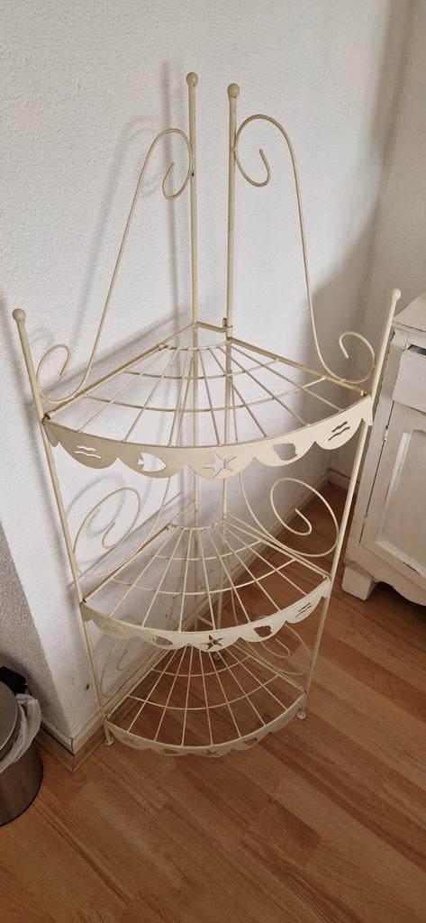 Opklapbaar rekje met strand motiefjes, 3 etages, Ophalen of Verzenden