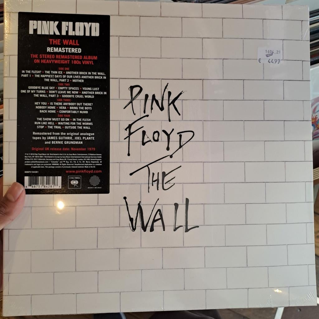 LP Pink Floyd The Wall Remastered Vinyl NEW, Cd's en Dvd's, Vinyl | Rock, Verzenden, Nieuw in verpakking, 12 inch, Progressive