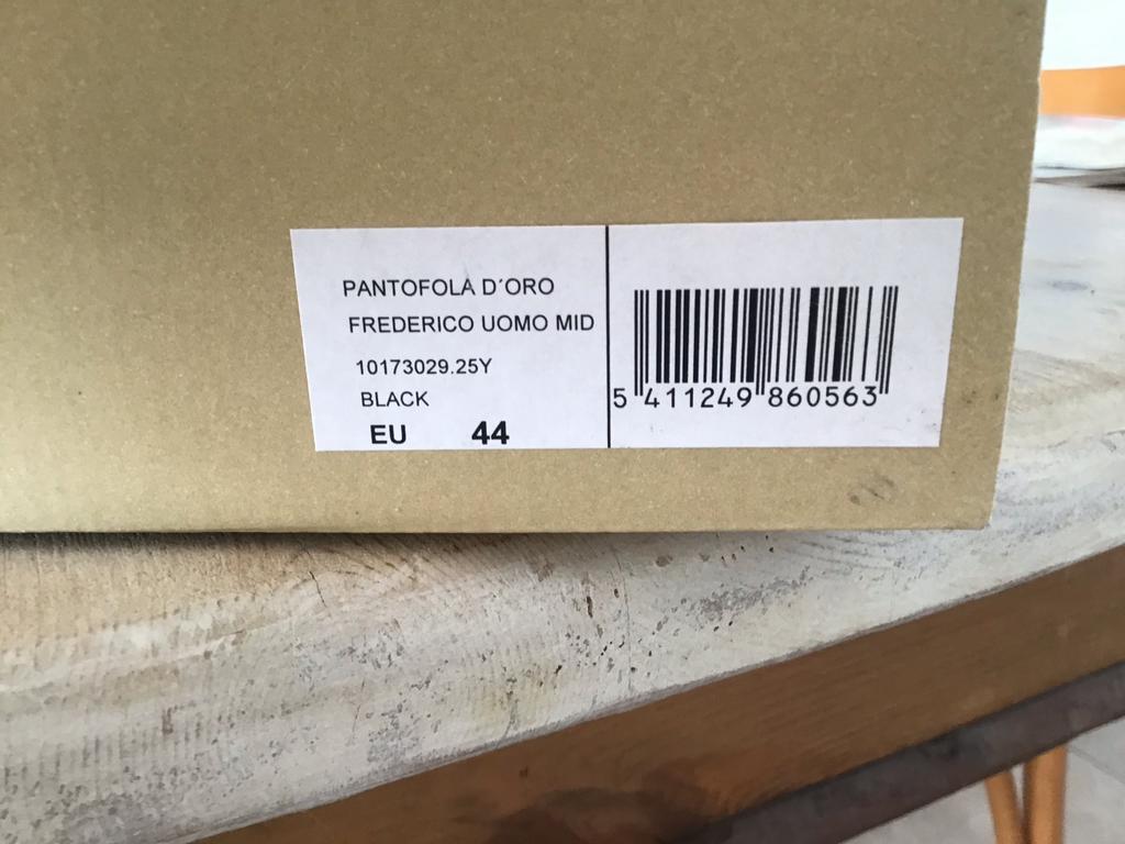 Ongebruikte donkergrijze Pantofola d’Oro schoenen, Ophalen of Verzenden, Nieuw, Overige kleuren, Sneakers of Gympen