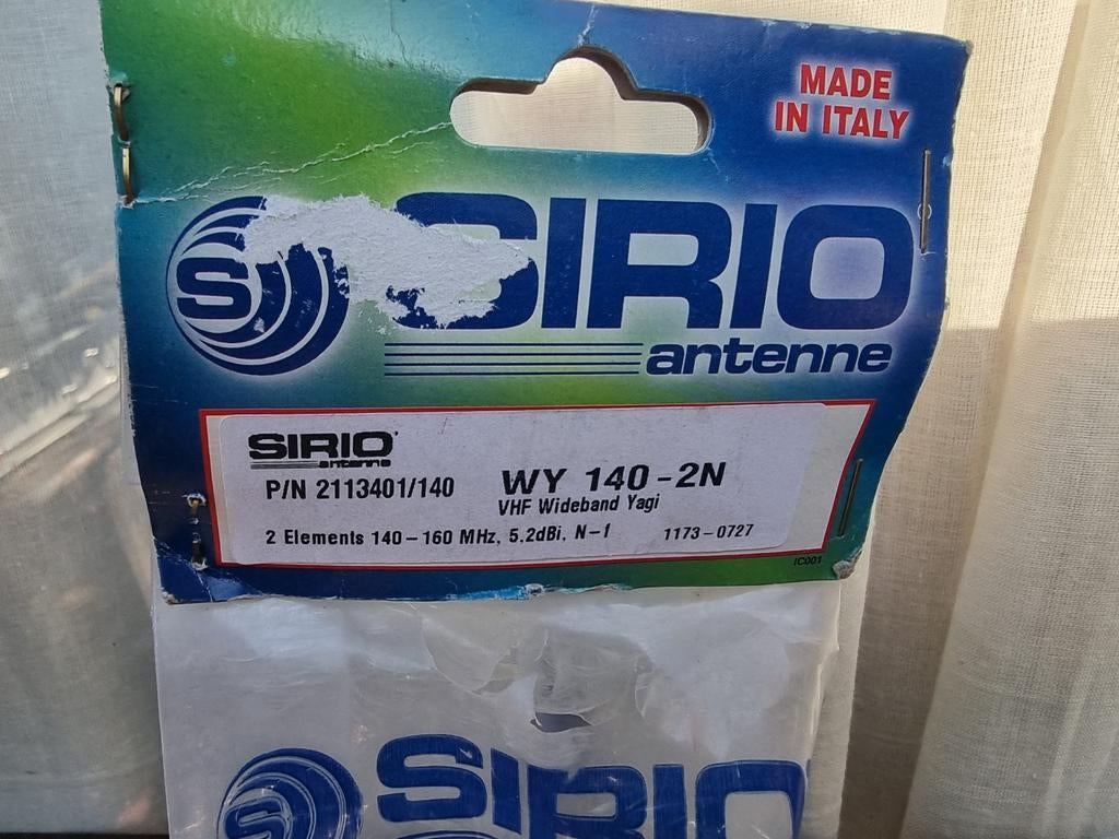 Nieuwe Sirio WY 140-2N Marifoon Antenne - 2m Richtantenne, Ophalen, Nieuw, Antenne